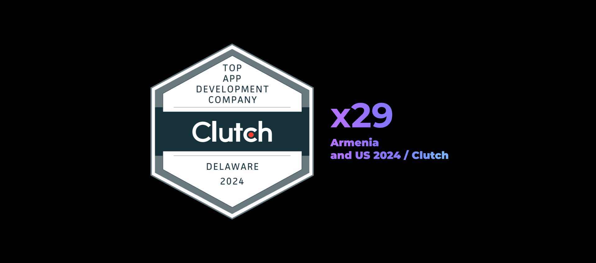 New achievements on Clutch.co cover